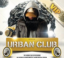 酒吧迪吧海报：Urban Club Flyer1